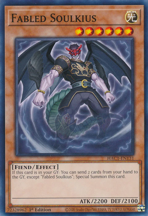 Fabled Soulkius - HAC1-EN131 - Common 