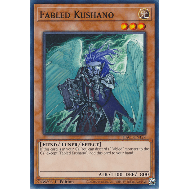 Fabled Kushano - HAC1-EN127 - Common 