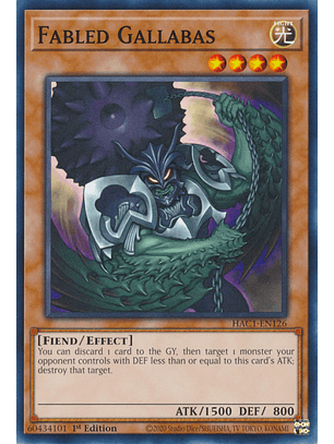 Fabled Gallabas - HAC1-EN126 - Common 