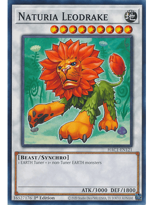 Naturia Leodrake - HAC1-EN121 - Common 