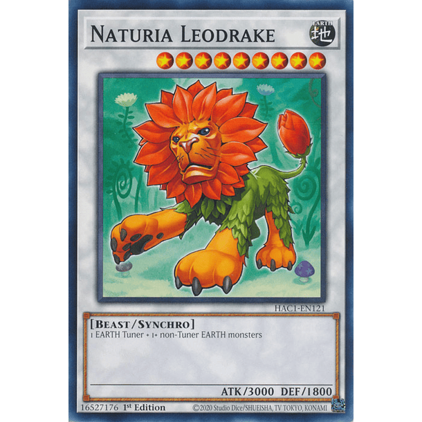 Naturia Leodrake - HAC1-EN121 - Common 