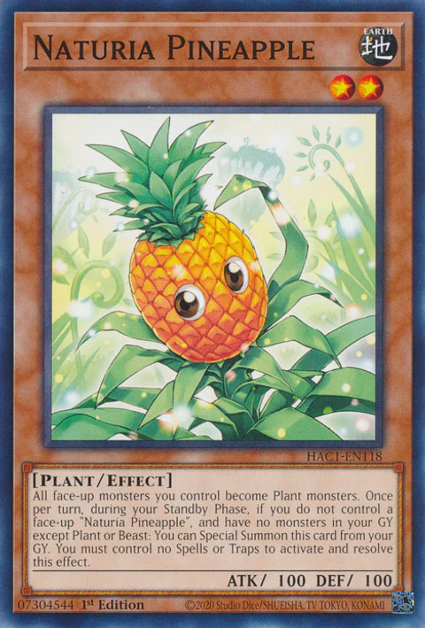 Naturia Pineapple - HAC1-EN118 - Common 