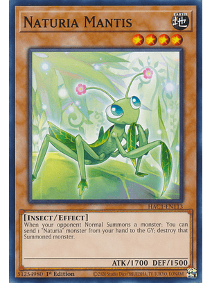 Naturia Mantis - HAC1-EN113 - Common 