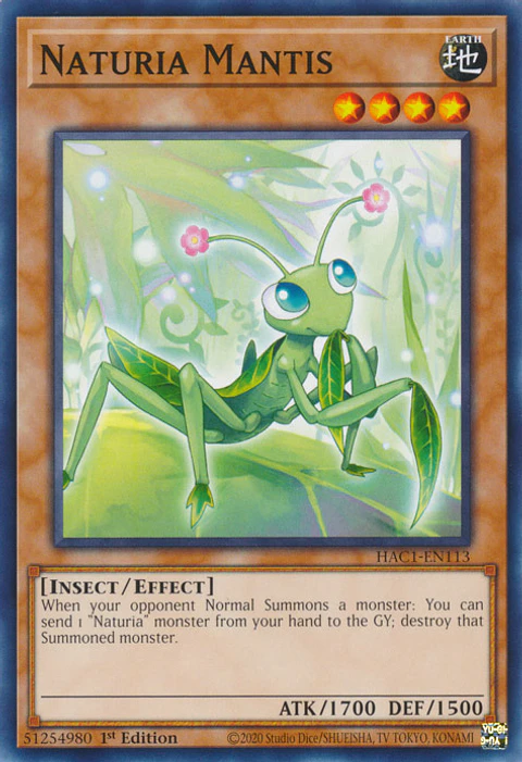 Naturia Mantis - HAC1-EN113 - Common 