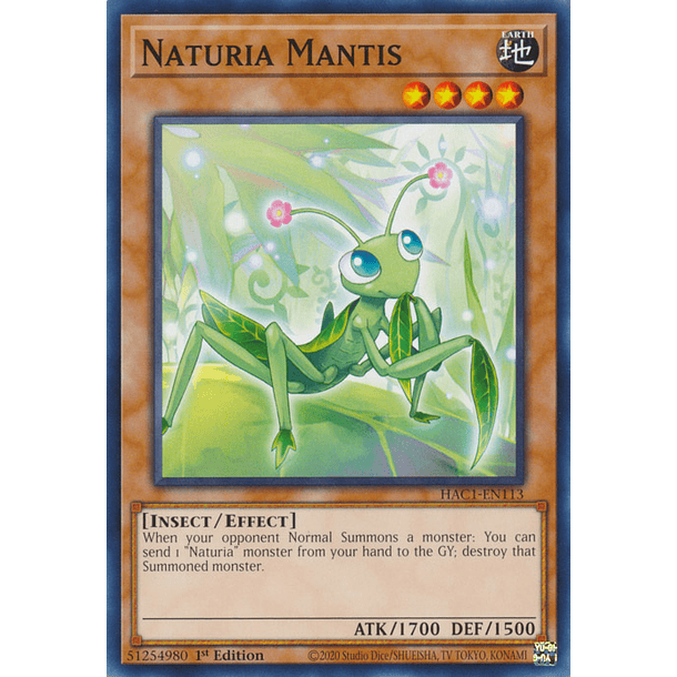 Naturia Mantis - HAC1-EN113 - Common 