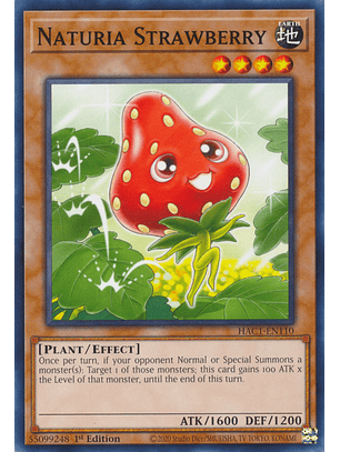 Naturia Strawberry - HAC1-EN110 - Common 