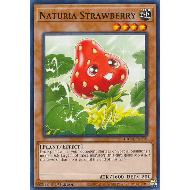 Naturia Strawberry - HAC1-EN110 - Common 