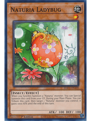 Naturia Ladybug - HAC1-EN109 - Common 