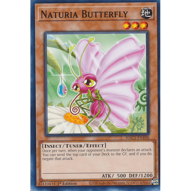 Naturia Butterfly - HAC1-EN108 - Common
