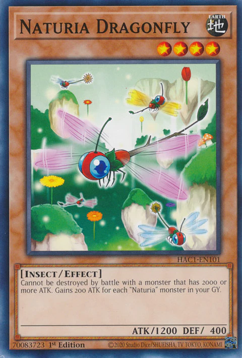 Naturia Dragonfly - HAC1-EN101 - Common 