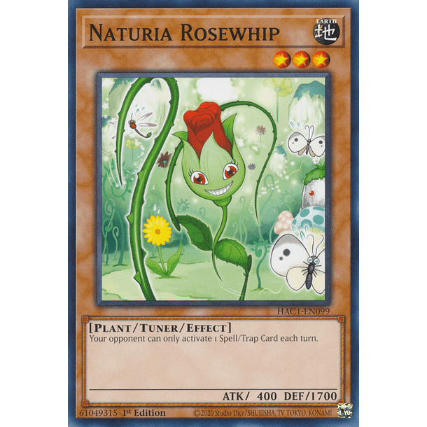Naturia Rosewhip - HAC1-EN099 - Common 