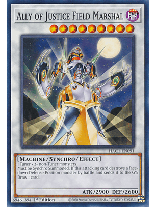 Ally of Justice Field Marshal - HAC1-EN091 - Common 