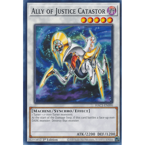 Ally of Justice Catastor - HAC1-EN090 - Common 