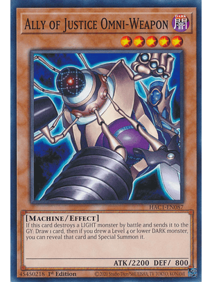 Ally of Justice Omni-Weapon - HAC1-EN087 - Common 
