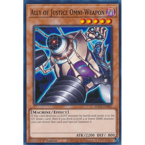 Ally of Justice Omni-Weapon - HAC1-EN087 - Common 