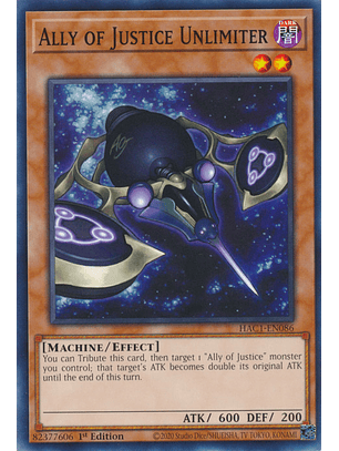 Ally of Justice Unlimiter - HAC1-EN086 - Common 