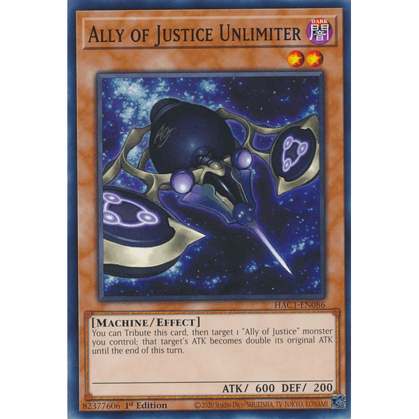 Ally of Justice Unlimiter - HAC1-EN086 - Common 