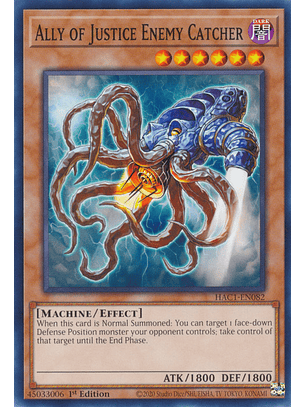 Ally of Justice Enemy Catcher - HAC1-EN082 - Common 