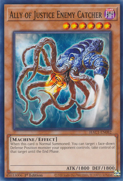 Ally of Justice Enemy Catcher - HAC1-EN082 - Common 