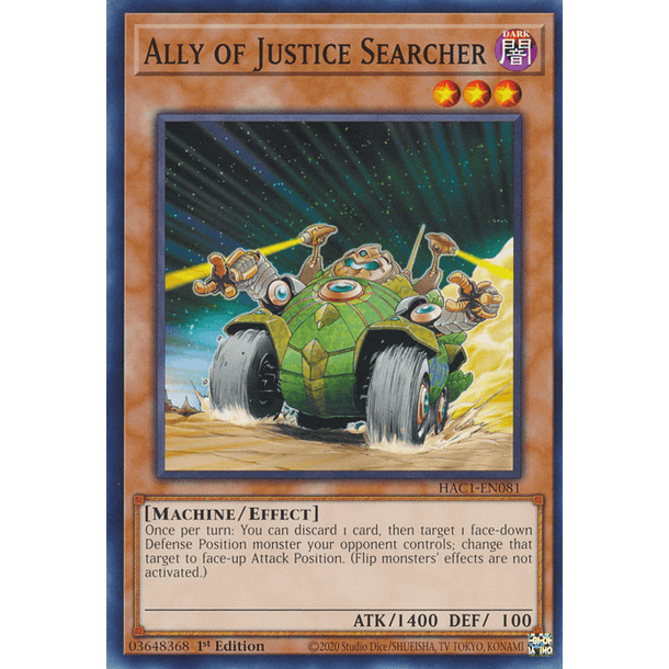 Ally of Justice Searcher - HAC1-EN081 - Common 