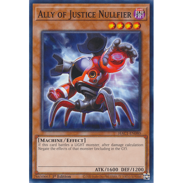 Ally of Justice Nullfier - HAC1-EN080 - Common 