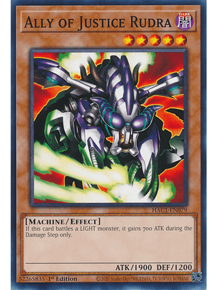 Ally of Justice Rudra - HAC1-EN079 - Common 