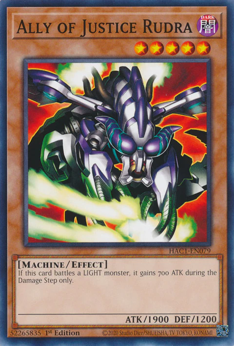 Ally of Justice Rudra - HAC1-EN079 - Common 