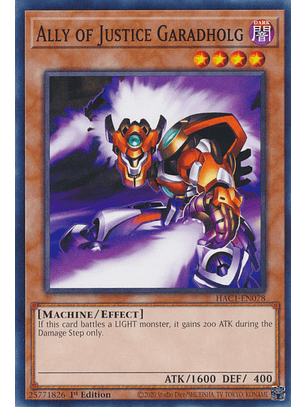 Ally of Justice Garadholg - HAC1-EN078 - Common 