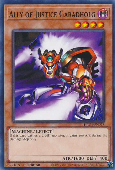 Ally of Justice Garadholg - HAC1-EN078 - Common 