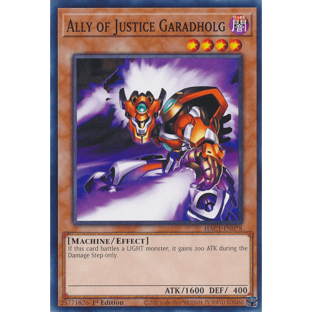 Ally of Justice Garadholg - HAC1-EN078 - Common 