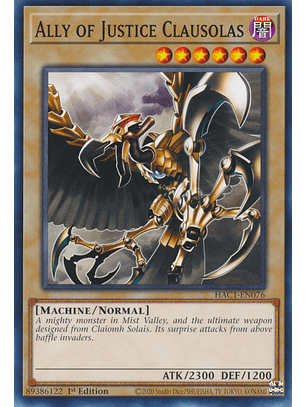 Ally of Justice Clausolas - HAC1-EN076 - Common 