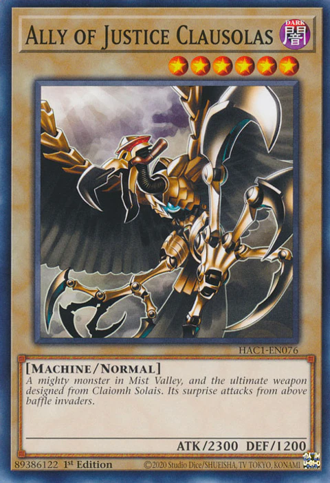 Ally of Justice Clausolas - HAC1-EN076 - Common 