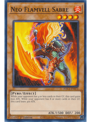 Neo Flamvell Sabre -  HAC1-EN073 - Common 