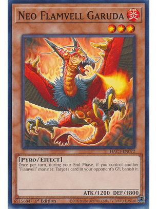 Neo Flamvell Garuda - HAC1-EN072 - Common 