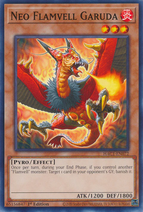Neo Flamvell Garuda - HAC1-EN072 - Common 