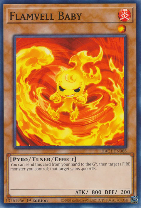 Flamvell Baby - HAC1-EN068 - Common 