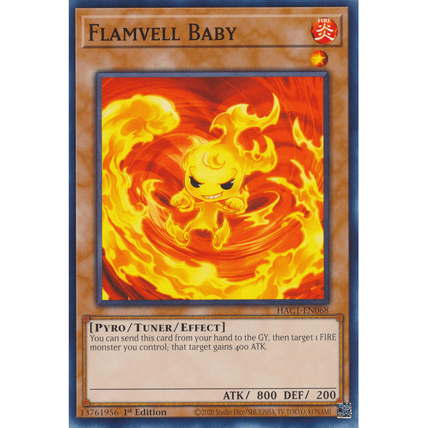 Flamvell Baby - HAC1-EN068 - Common 