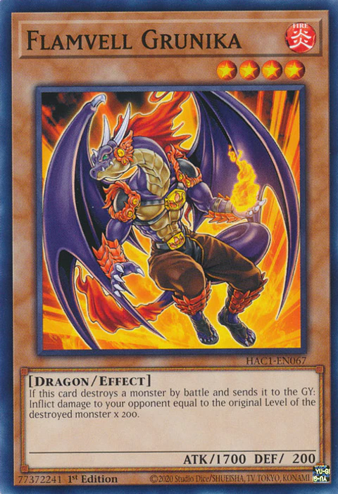 Flamvell Grunika - HAC1-EN067 - Common 