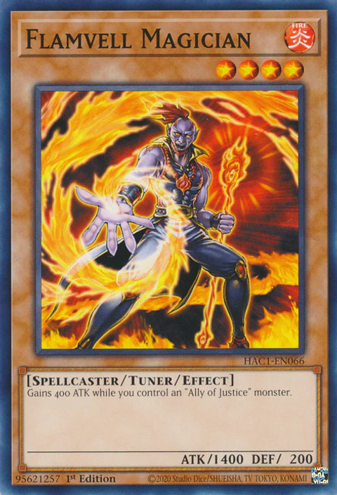 Flamvell Magician - HAC1-EN066 - Common 