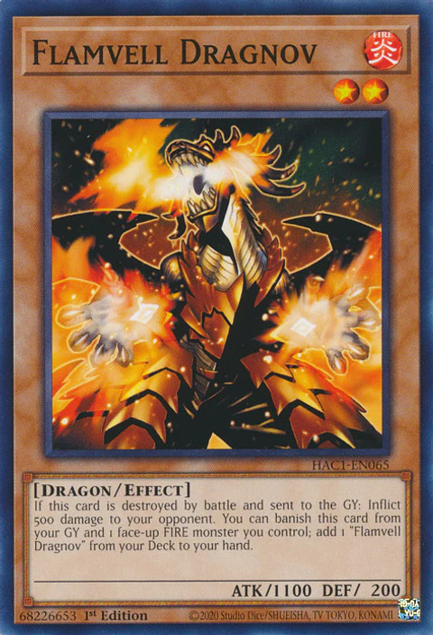 Flamvell Dragnov - HAC1-EN065 - Common 