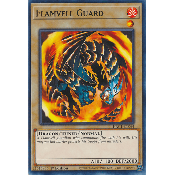 Flamvell Guard - HAC1-EN064 - Common 