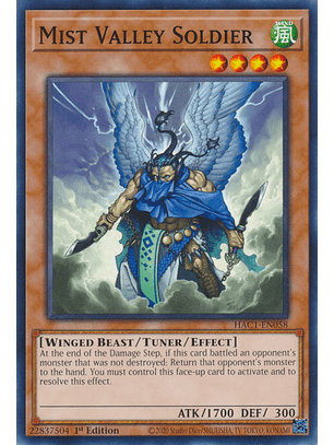 Mist Valley Soldier - HAC1-EN058 - Common 
