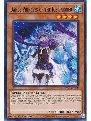 Dance Princess of the Ice Barrier - HAC1-EN050 - Common 