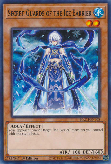 Secret Guards of the Ice Barrier  - HAC1-EN048 - Common  1