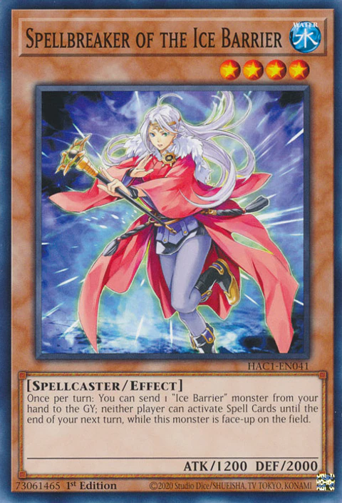 Spellbreaker of the Ice Barrier - HAC1-EN041 - Common