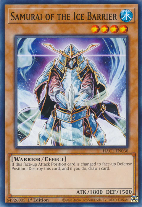 Samurai of the Ice Barrier - HAC1-EN038 - Common