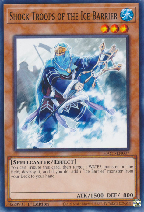 Shock Troops of the Ice Barrier - HAC1-EN037 - Common  1