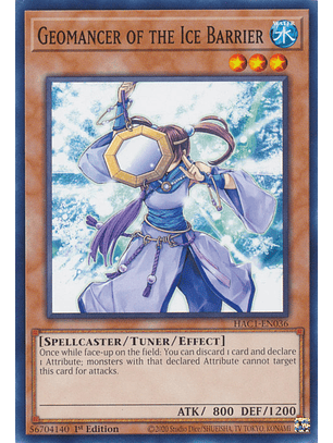 Geomancer of the Ice Barrier - HAC1-EN036 - Common 