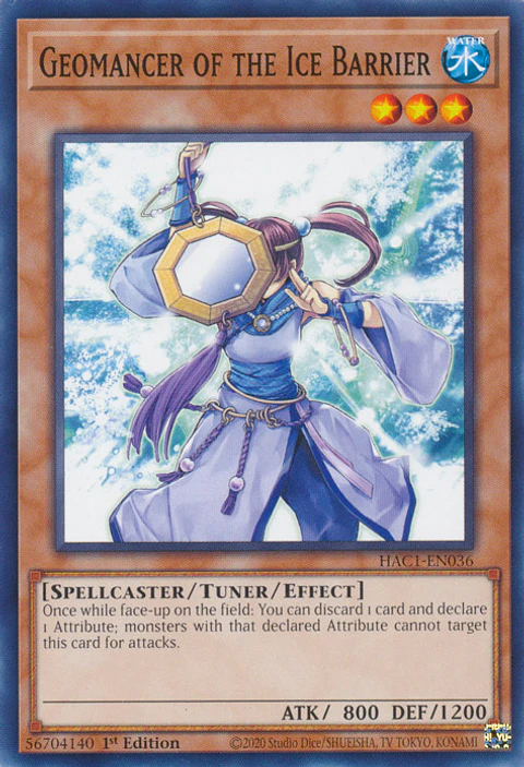Geomancer of the Ice Barrier - HAC1-EN036 - Common 
