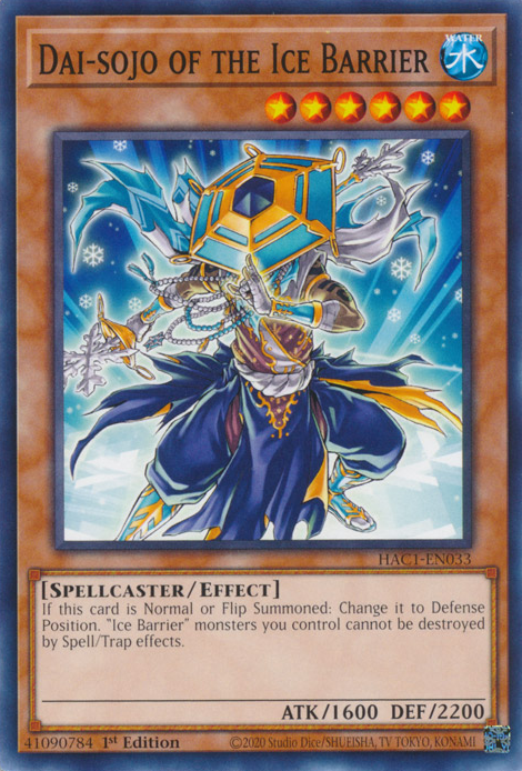Dai-sojo of the Ice Barrier - HAC1-EN033 - Common  1